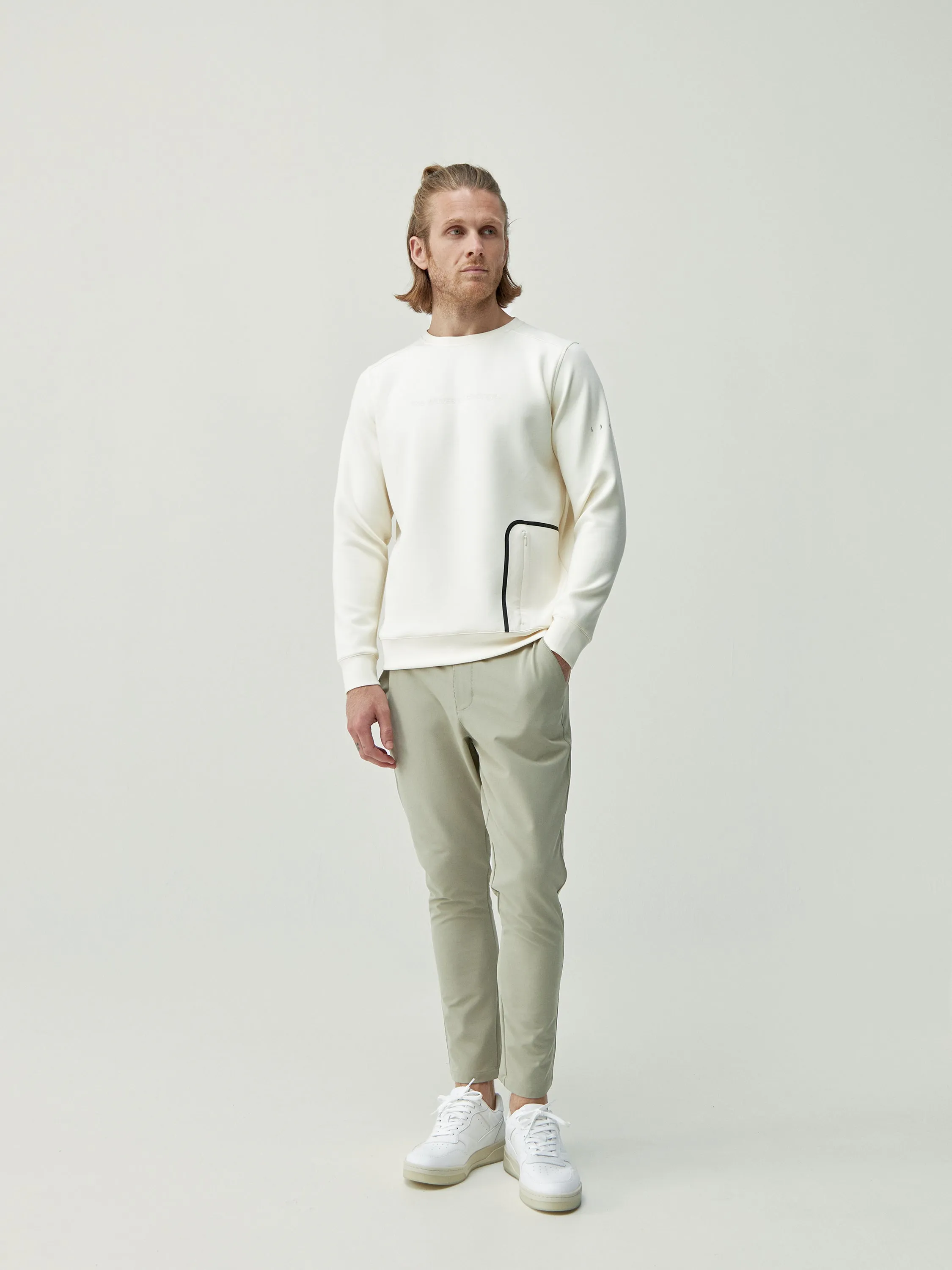 Sweatshirt Yangtse  White Chalk