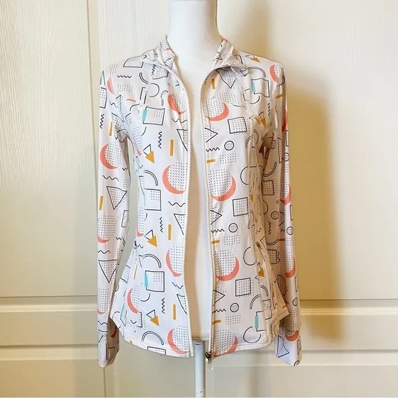 SwingJuice 90'S Style Golf Women’s Full Zip Jacket Size Medium