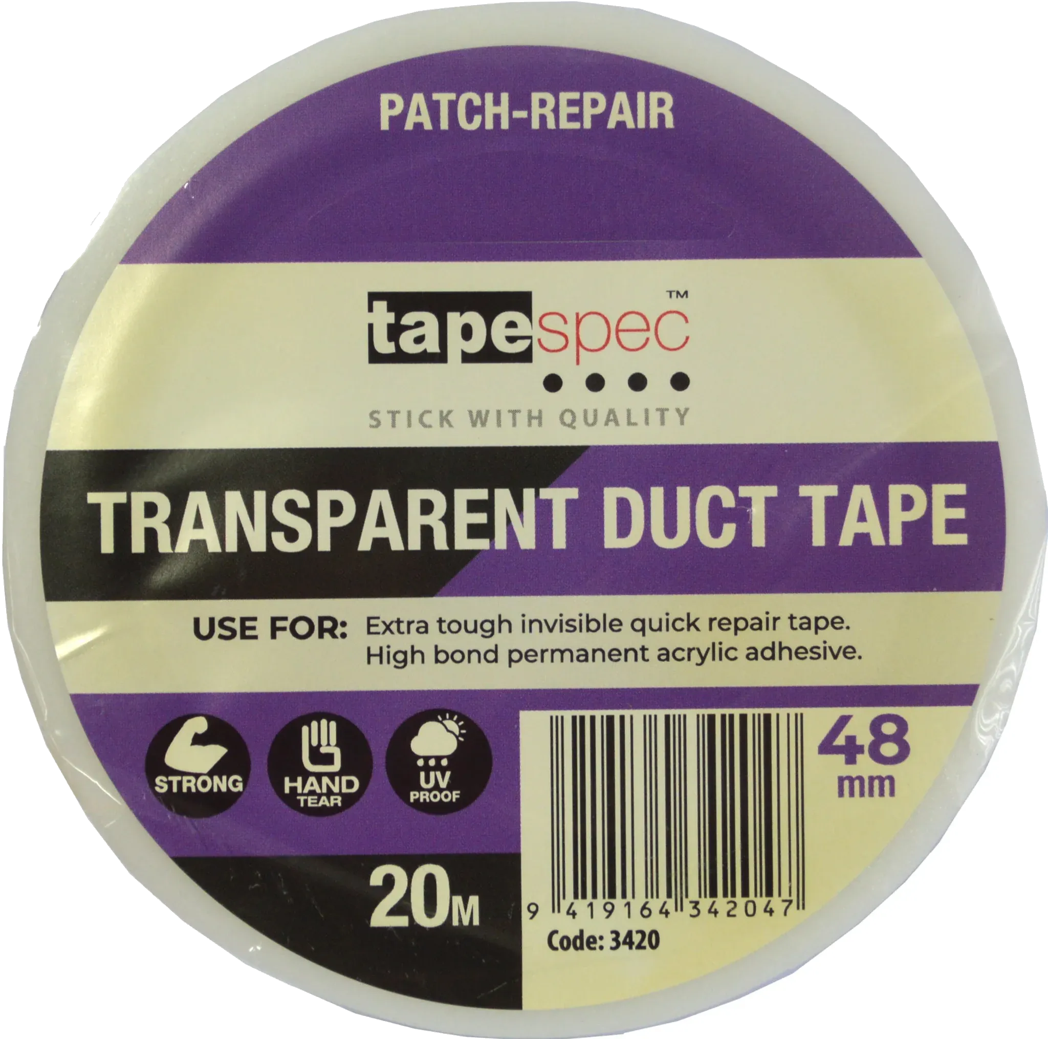 Tape Spec - Cloth Duct Tape