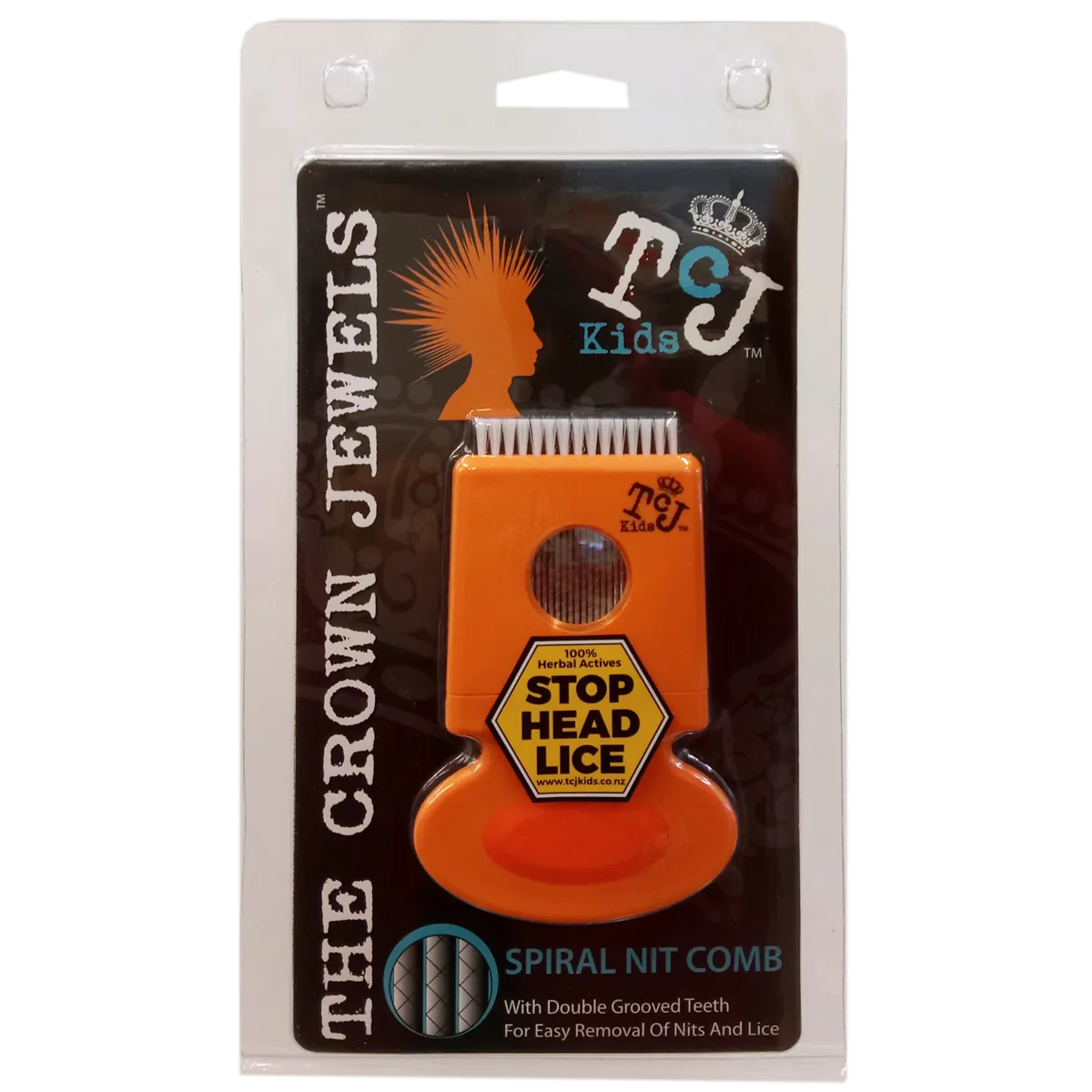 TCJ Spiral Tooth Nit Comb for Head-Lice