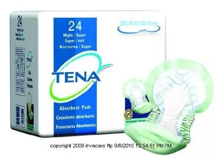 TENA Bladder Control Pads, Tena Pads Night Super, (1 PACK, 24 EACH)