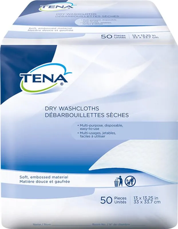 TENA® Dry Washcloths