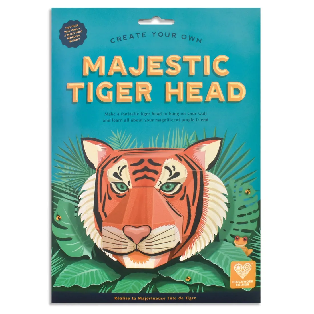 The Build A Majestic Tiger Head Kit