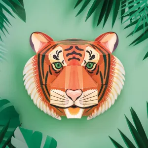 The Build A Majestic Tiger Head Kit
