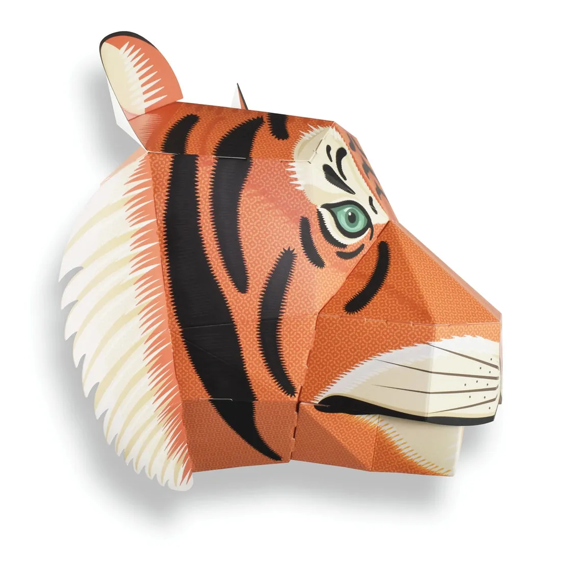 The Build A Majestic Tiger Head Kit