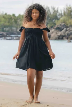 Tiare Hawaii Kid Hollie Dress Black