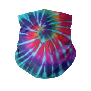 Tie Dye Pattern Neck Gaiter/Face Mask