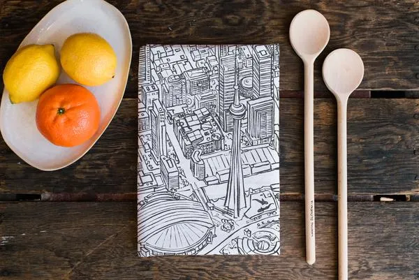 Toronto Lines - Tea Towel