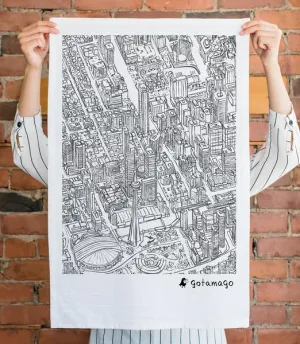 Toronto Lines - Tea Towel