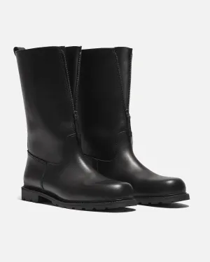 Tractor boots black