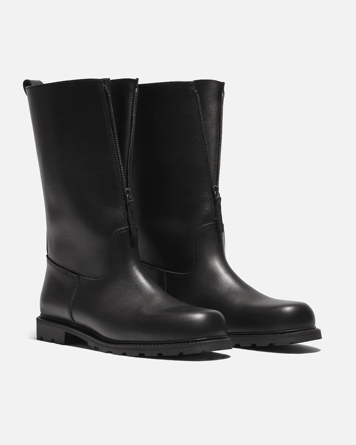 Tractor boots black