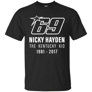 Tribute to Nicky Hayden 2017 Shirt The Kentucky Kid Hoodie