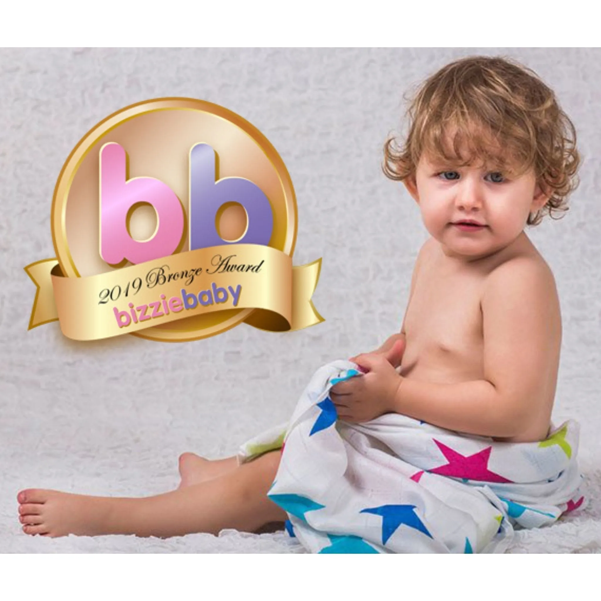 Twin Star Bamboo Muslin Cloth - 120cmx120cm