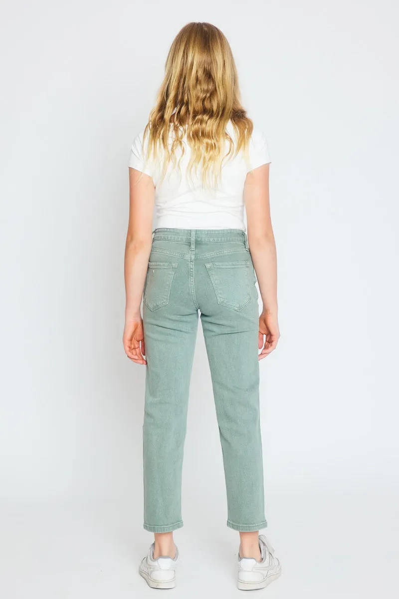 Uniqua Ultra High Rise 90's Straight Kid Jeans