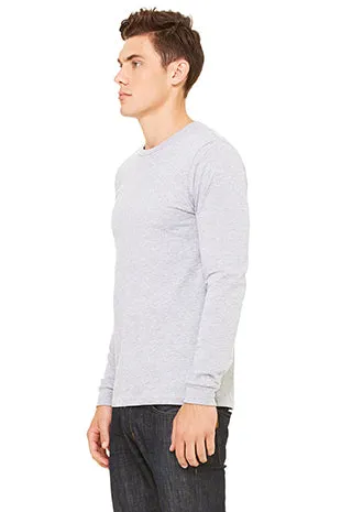 UNISEX JERSEY LONG SLEEVE TEE - Black