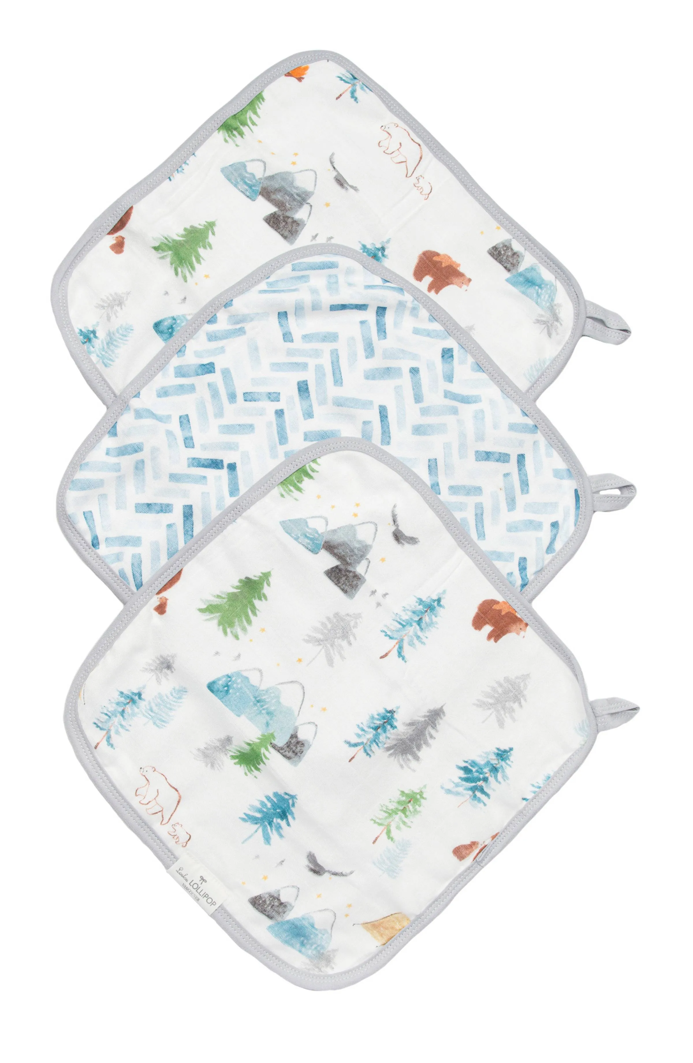 Washcloth Set - 3 Pack - Adventure Begins