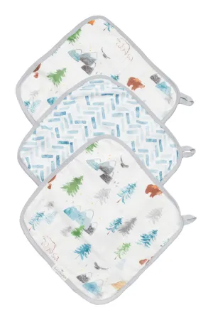 Washcloth Set - 3 Pack - Adventure Begins