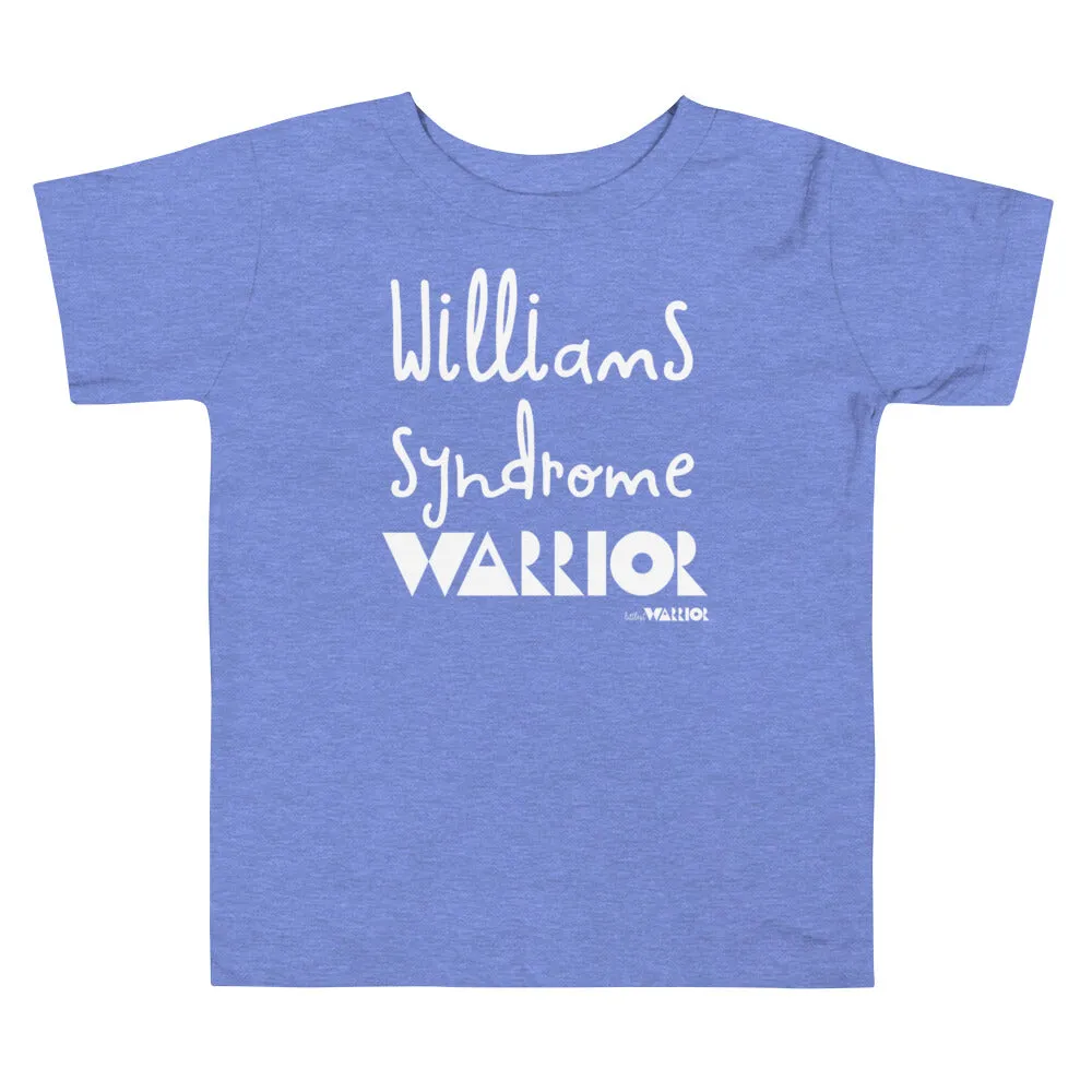 Williams Syndrome Warrior (White Ink) Kids Tee