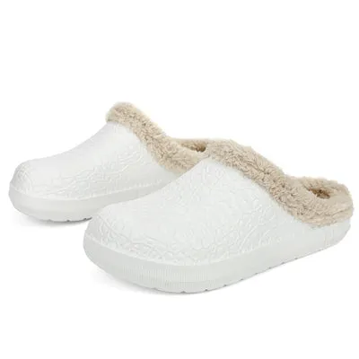 Winter Couples Half Pack Foot Cotton Slippers