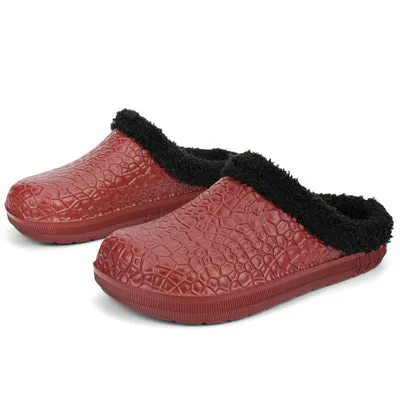 Winter Couples Half Pack Foot Cotton Slippers
