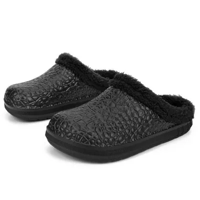 Winter Couples Half Pack Foot Cotton Slippers