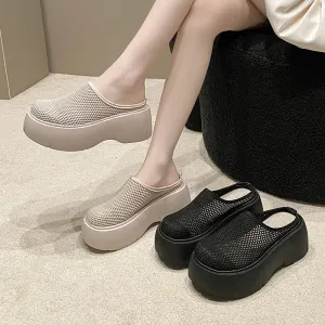 Women Slippers Shoes Wedges Platform Sandals  Summer Zapatos Slides