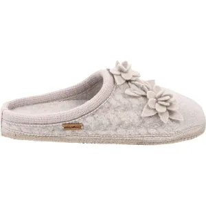 Women's Haflinger Charisma Light Grey Wool