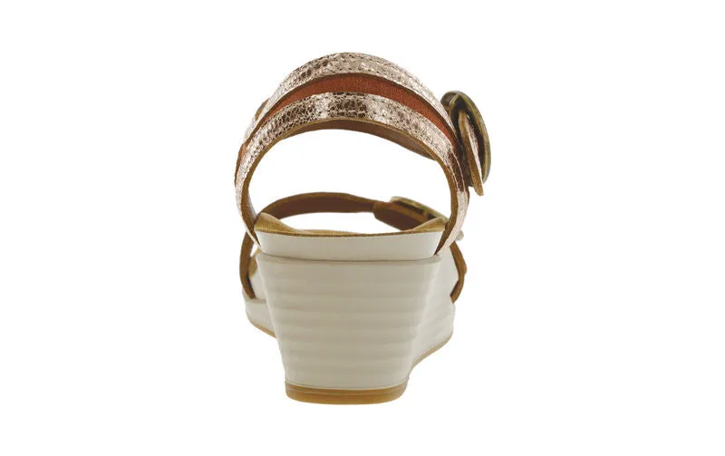 Women's Seight Wedge Sandal in Copper