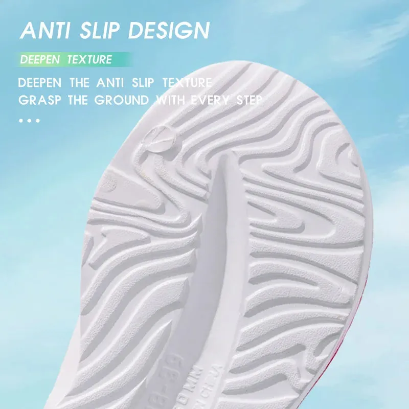 Women's slippers, 2024 new summer outerwear, trendy, anti slip, anti odor beach sandals, sports sandals, men's sandals