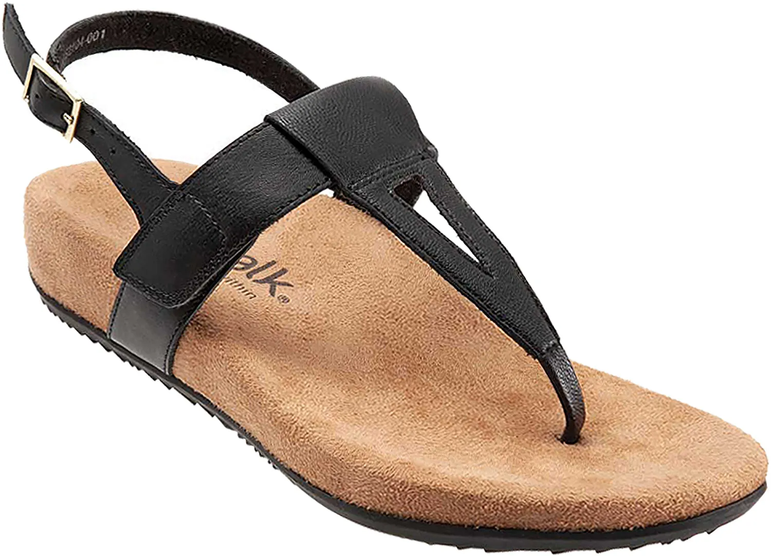 Women's SoftWalk Brea Black Leather