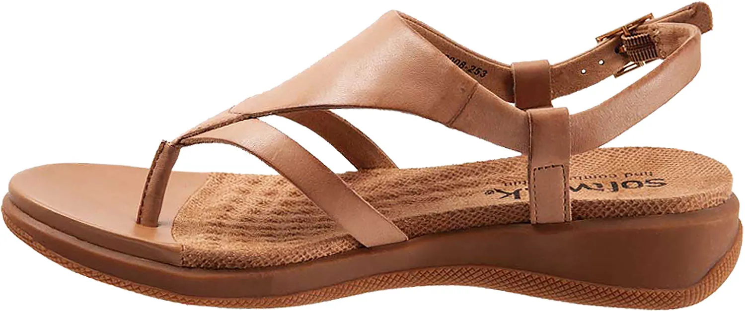 Women's SoftWalk Temara Tan Leather