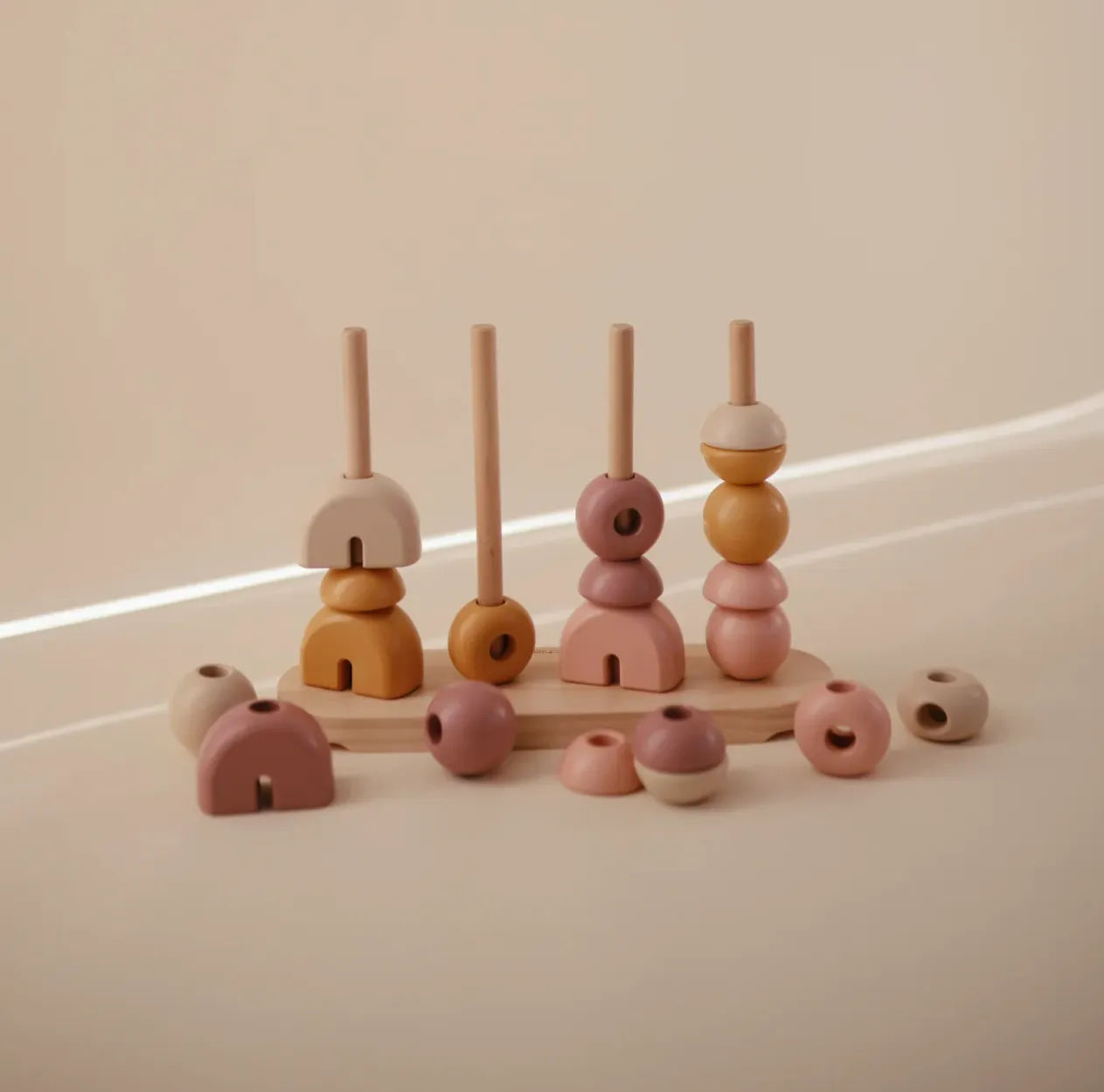 Wooden Multi Shape Stacker
