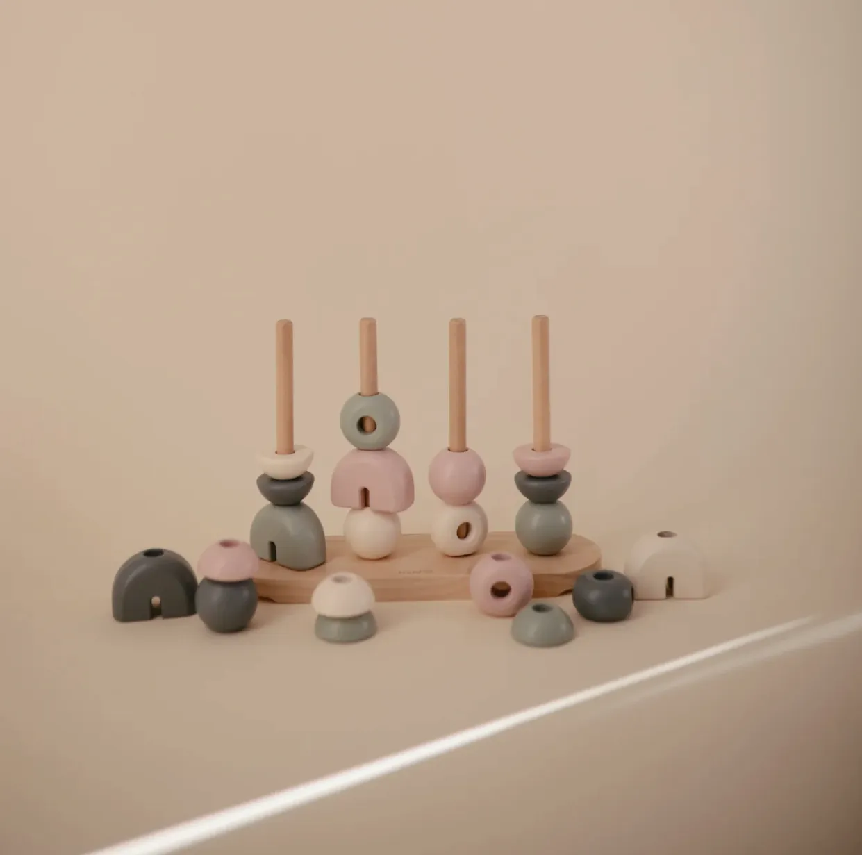 Wooden Multi Shape Stacker