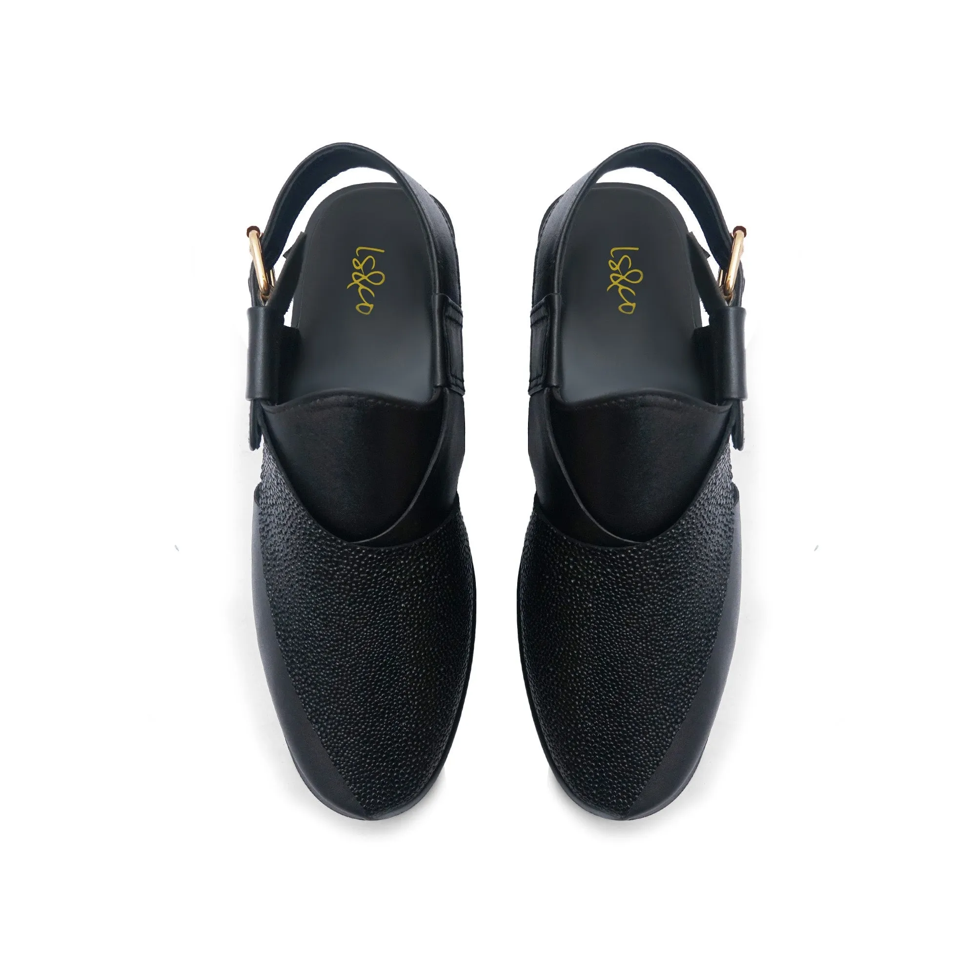 WS Pure leather Handmade Peshawari Chappal S-00871