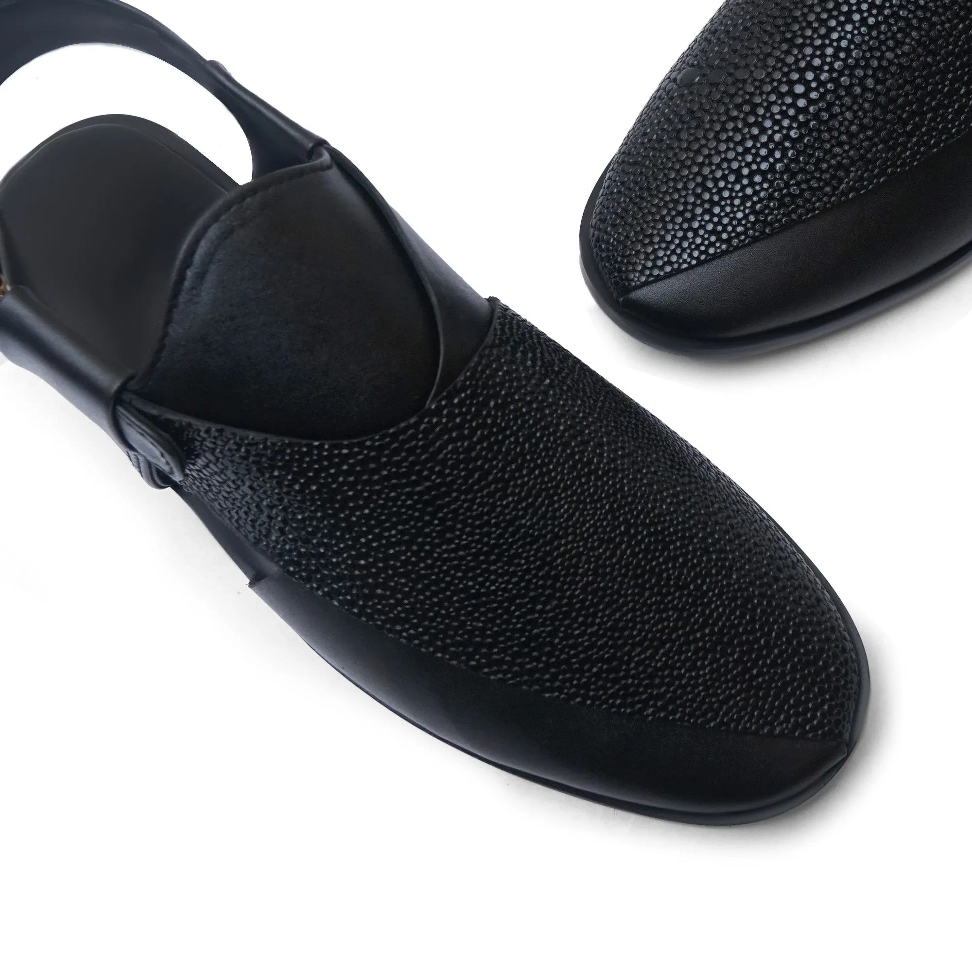 WS Pure leather Handmade Peshawari Chappal S-00871