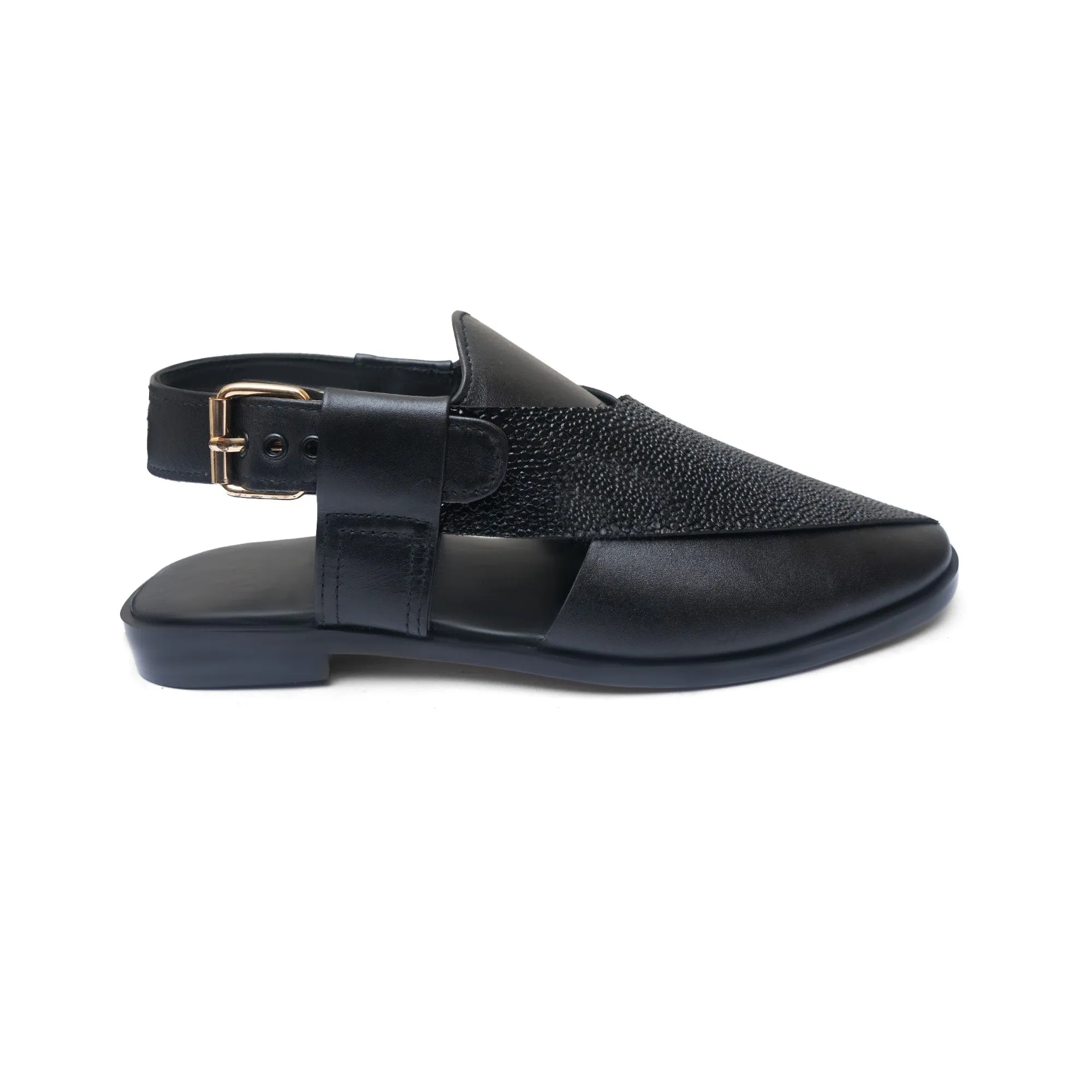 WS Pure leather Handmade Peshawari Chappal S-00871