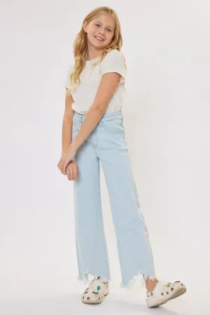 Zendaya High Rise Wide Leg Kid Jeans