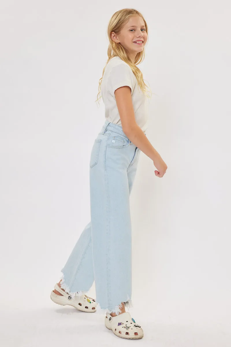 Zendaya High Rise Wide Leg Kid Jeans