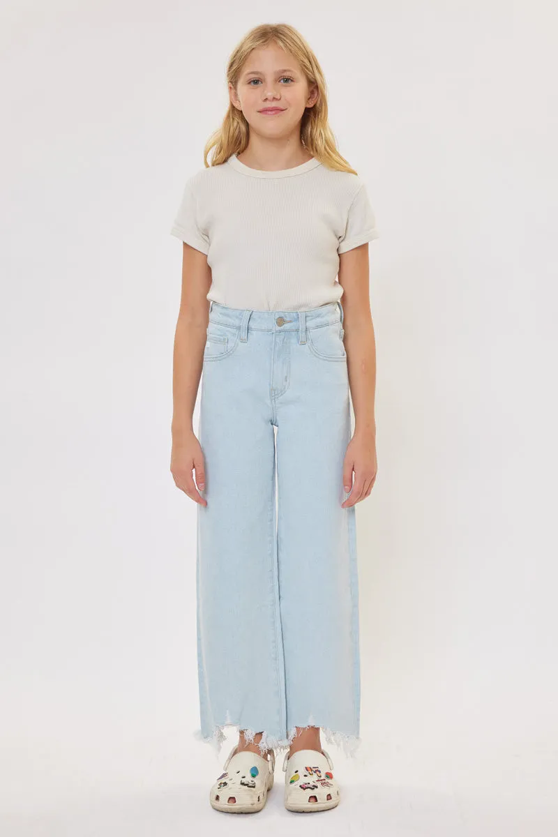 Zendaya High Rise Wide Leg Kid Jeans
